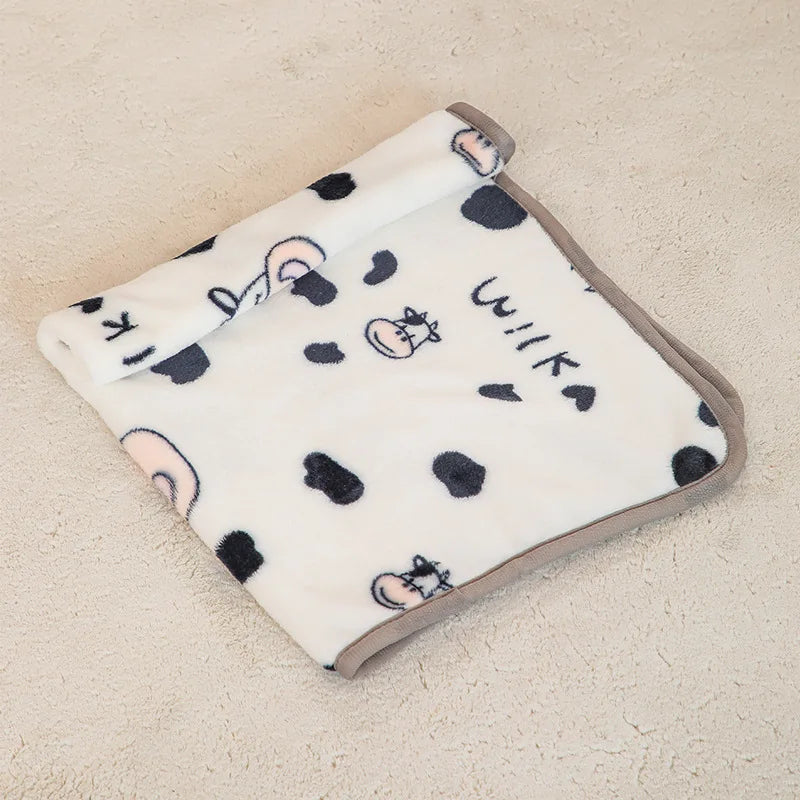 New Soft Pet Blanket Spring Warm Dog Bed Blanket Cute Pet Sheets Warm Mat Comfortable Cat Dog Pad Blanket 2023 Pet Accessories