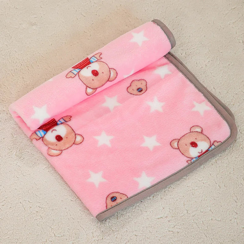 New Soft Pet Blanket Spring Warm Dog Bed Blanket Cute Pet Sheets Warm Mat Comfortable Cat Dog Pad Blanket 2023 Pet Accessories