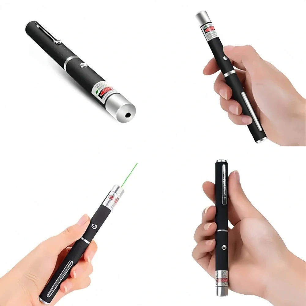 Cat Toys Mini Pointer Green Red Blue Light Dogs Pet Laser Toy Interactive Chase Pen Tease Cat Laser Light Training Flashlight