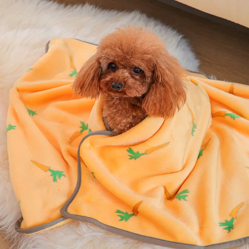 New Soft Pet Blanket Spring Warm Dog Bed Blanket Cute Pet Sheets Warm Mat Comfortable Cat Dog Pad Blanket 2023 Pet Accessories